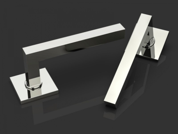 Ручки на розетке для межкомнатных дверей