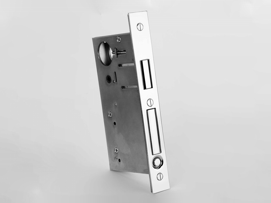 Дверной замок Frank Allart 7565 с зацепом для раздвижных дверей с запиранием