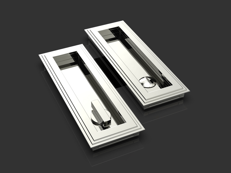 Комплект WC Oliver Knights Amr T&R FP полированный хром