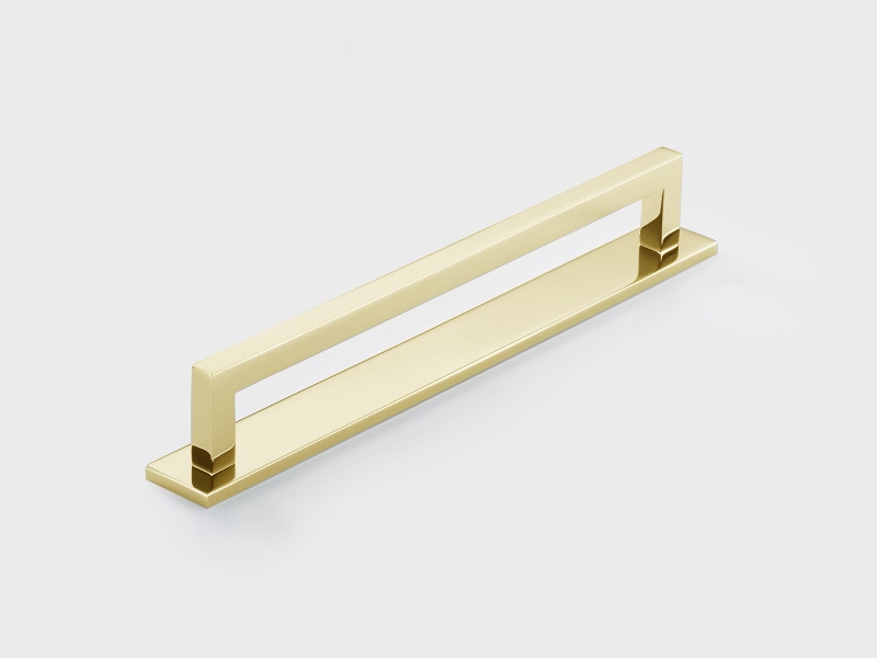 Мебельная ручка-скоба Armac Martin Bromwich полированная латунь