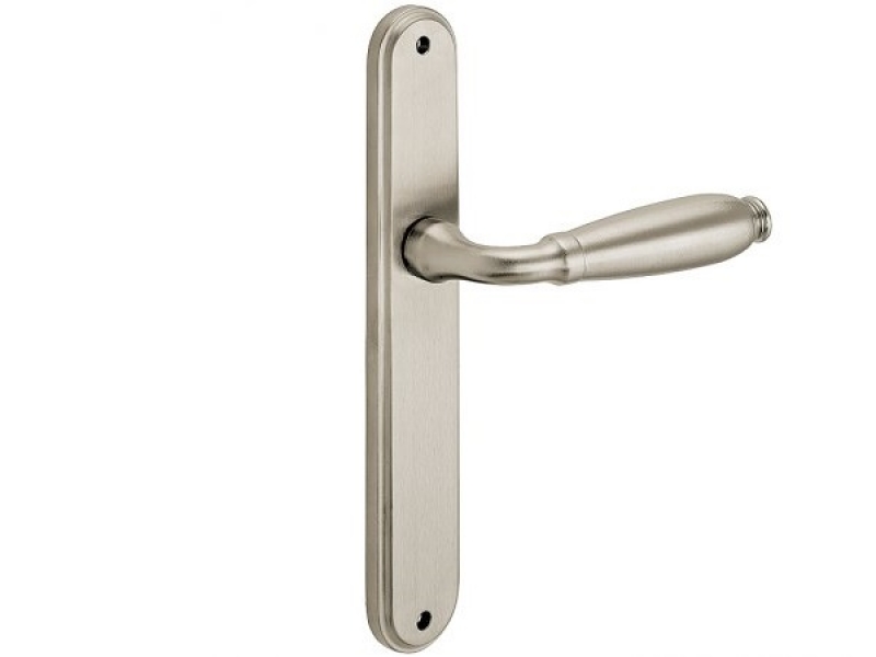 Дверная ручка на планке Enrico Cassina EILEEN 480920 матовый никель