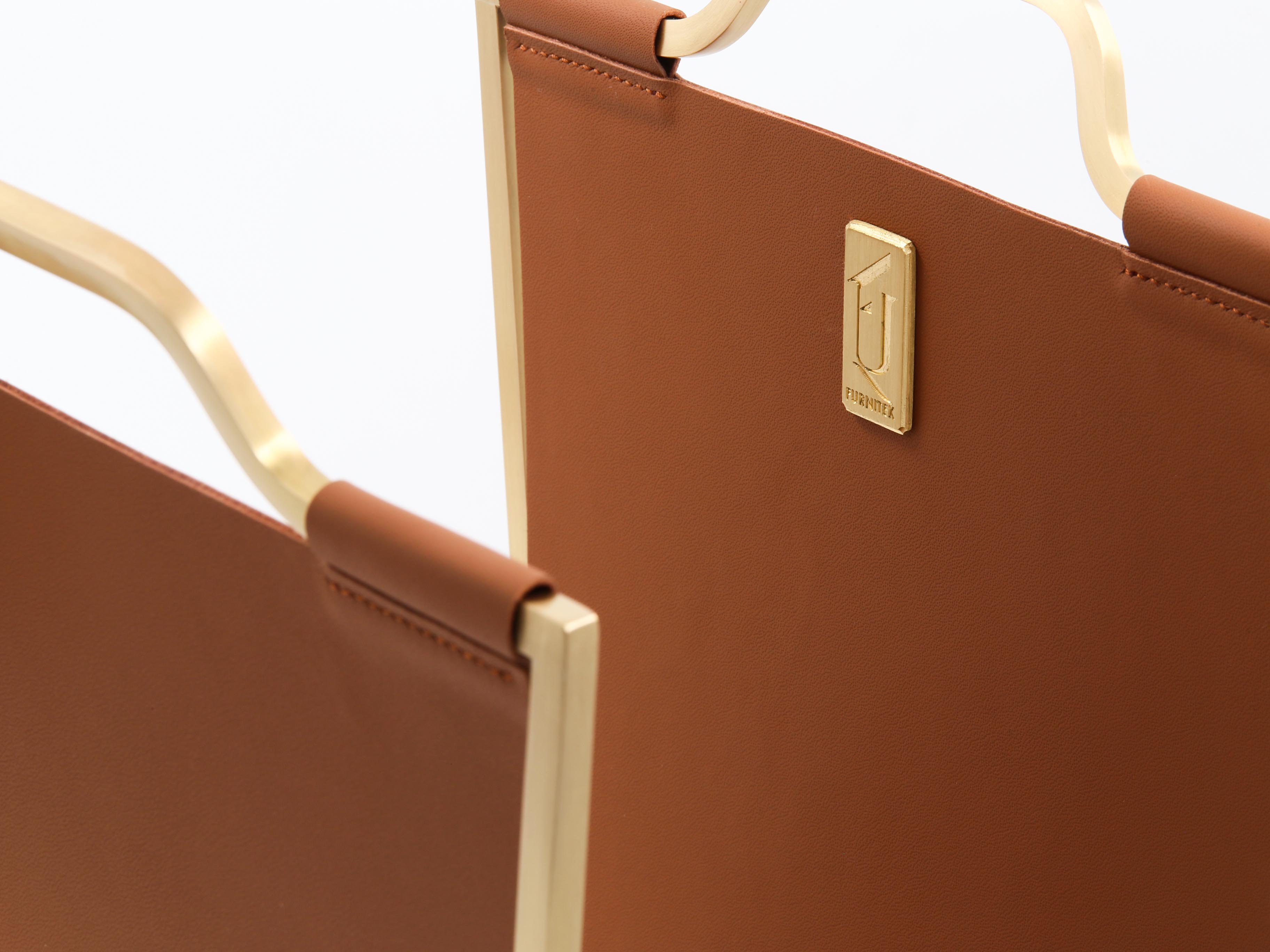 Подставка под сумки Furnitek FG-121 латунь