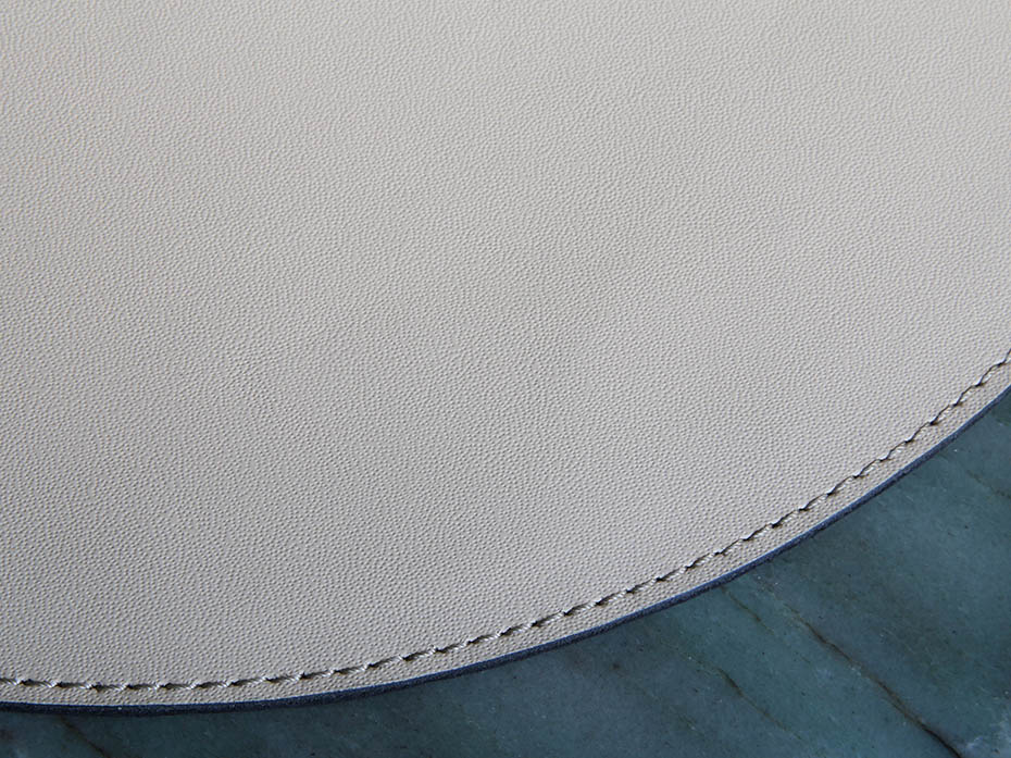 Сервировочная салфетка на стол FURNITEK FG-03002 из натуральной кожи и замши