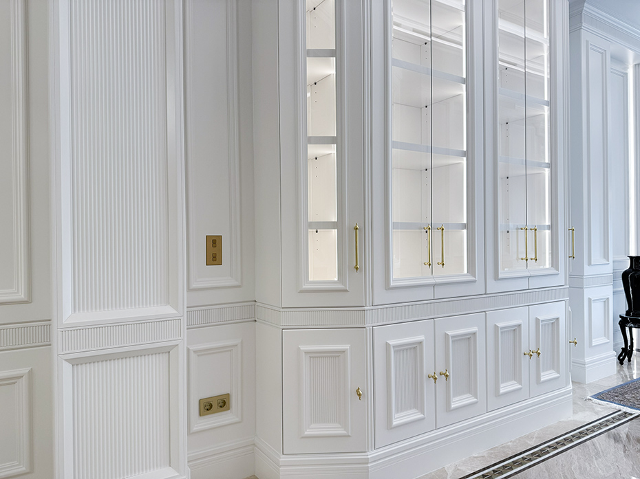 Мебельная ручка-скоба Armac Martin Belgrave 317 мм полированная латунь