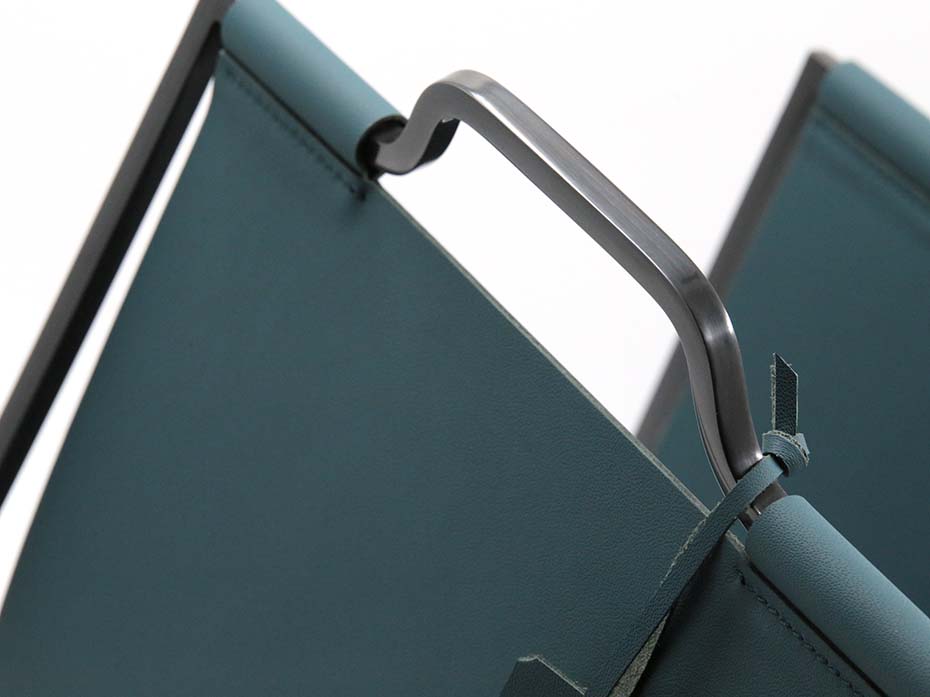 Подставка под сумки FG-158 чернёная латунь полировка