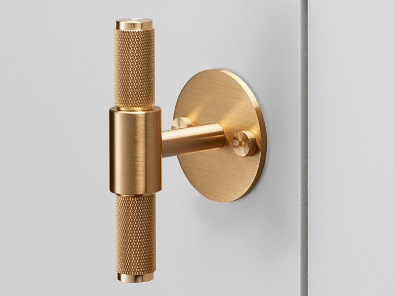 Т образная ручка Buster & Punch UK-TB-HP-BR матовая латунь