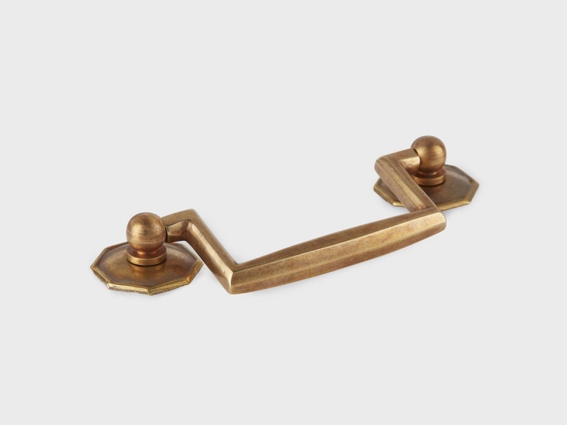 Мебельная ручка-скоба Armac Martin Crossways 2920 античная латунь