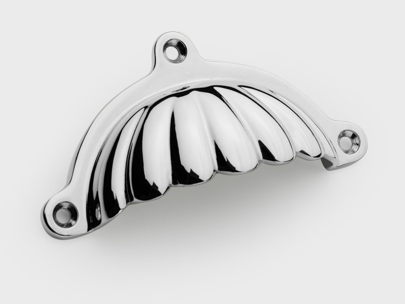 Мебельная ручка-раковина Armac Martin Aberdovey из полированного хрома