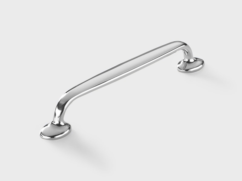 Мебельная ручка-скоба Armac Martin Bakes полированный хром