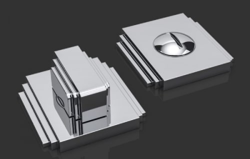 Комплект WC Oliver Knights Amr T&R полированный никель