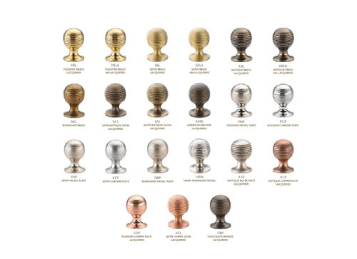 Мебельная ручка-кнопка Armac Martin Rotunda 25 мм бронза