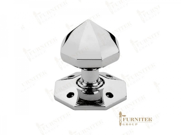 Ручка-кноб Frank Allart поворотная 1064 полированный хром