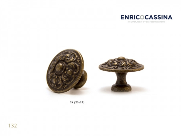 Мебельная ручка Enrico Cassina 132 матовая бронза