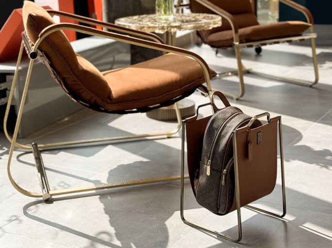 Подставка под сумки FG-147 античная латунь