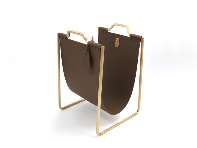 Подставка под сумки FG-144 матовая латунь