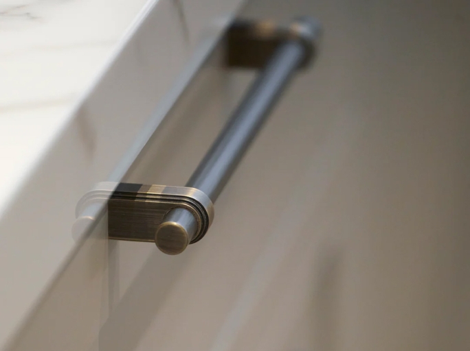 Мебельная ручка-скоба Armac Martin Gaumont 278 мм матовая бронза