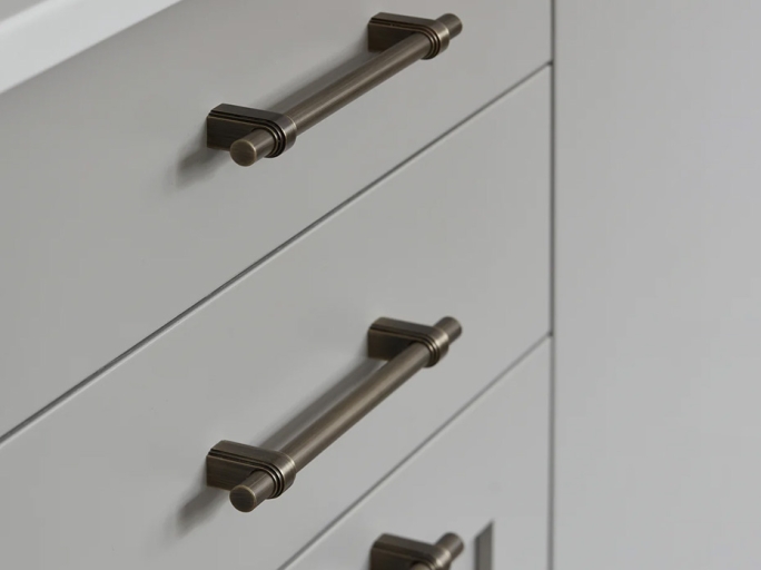 Мебельная ручка-скоба Armac Martin Gaumont 278 мм матовая бронза