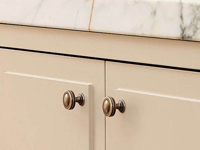 Мебельная ручка-скоба Armac Martin Corona 305 мм полированная латунь