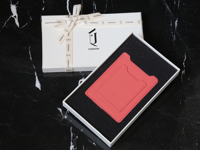 Обложка кожаная для автодокументов FURNITEK модель FG-0203011 в подарочной коробке