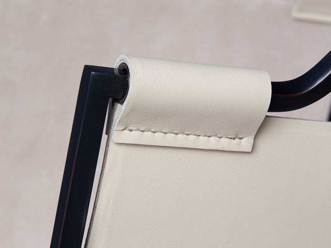 Подставка под сумки большая FG-12057БП чернёная полированная латунь