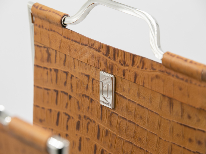 Подставка под сумки Furnitek FG-107 никель