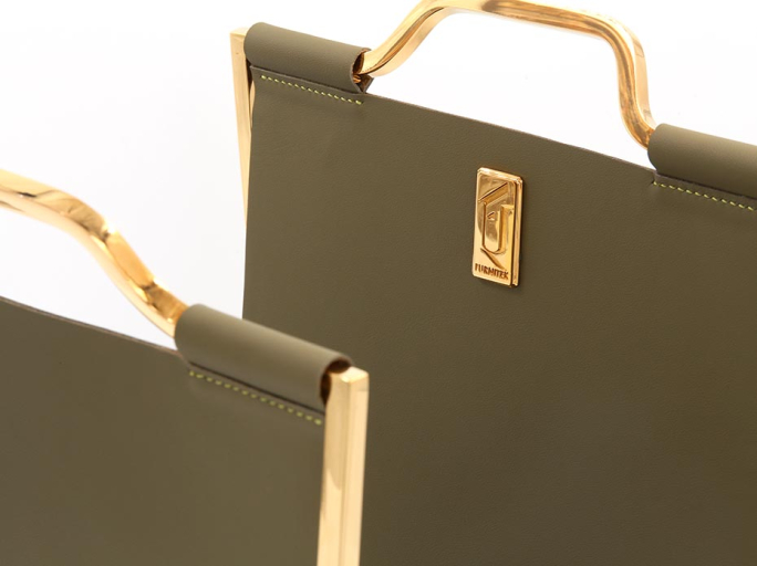 Подставка под сумки Furnitek FG-136 золото