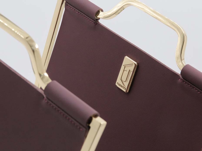 Подставка под сумки FG-160 полированная латунь