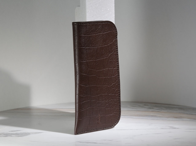 Футляр для очков FURNITEK FG-01017 из натуральной кожи