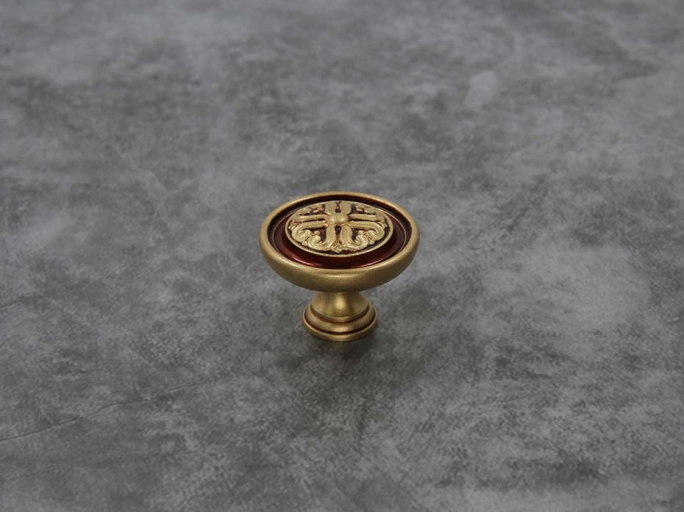 Мебельная ручка Enrico Cassina 135 французская бронза