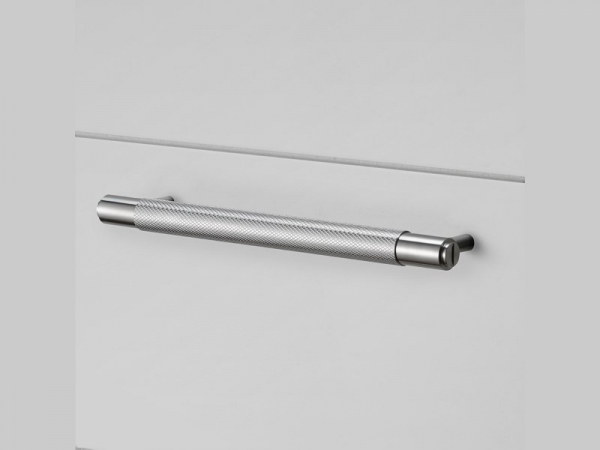 Ручка скоба мебельная Buster & Punch UK-PB-H-260-ST-A матовый хром длина 260мм