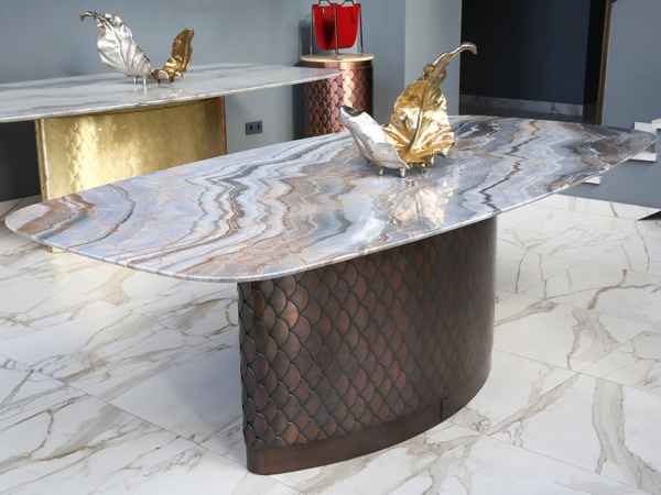 Стол обеденный овальный FURNITEK